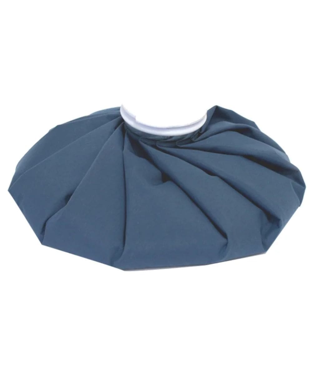 Borsa ghiaccio in tessuto gommato blu da 28 cm