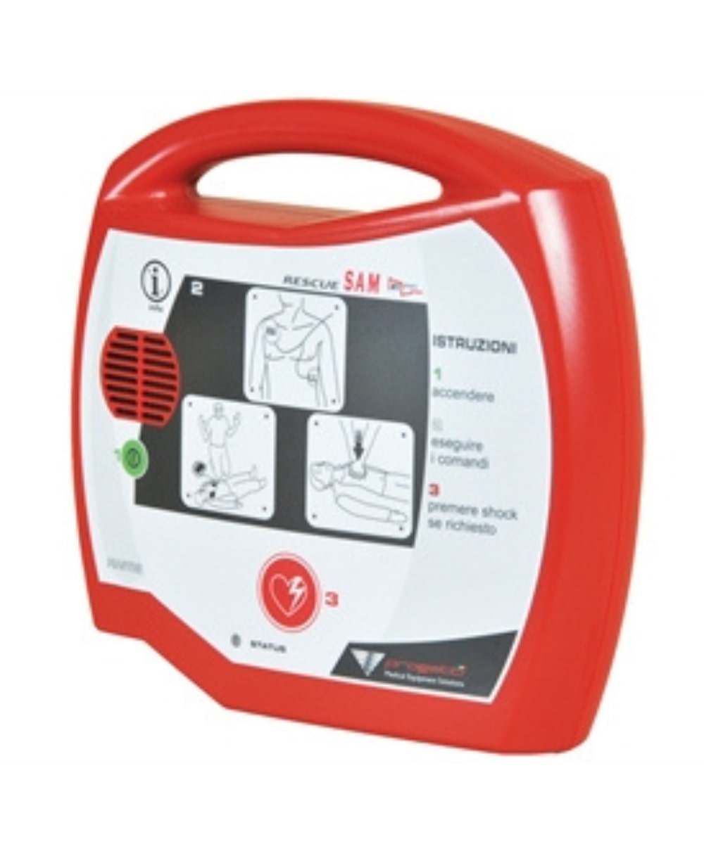 Defibrillatore aed rescue sam 