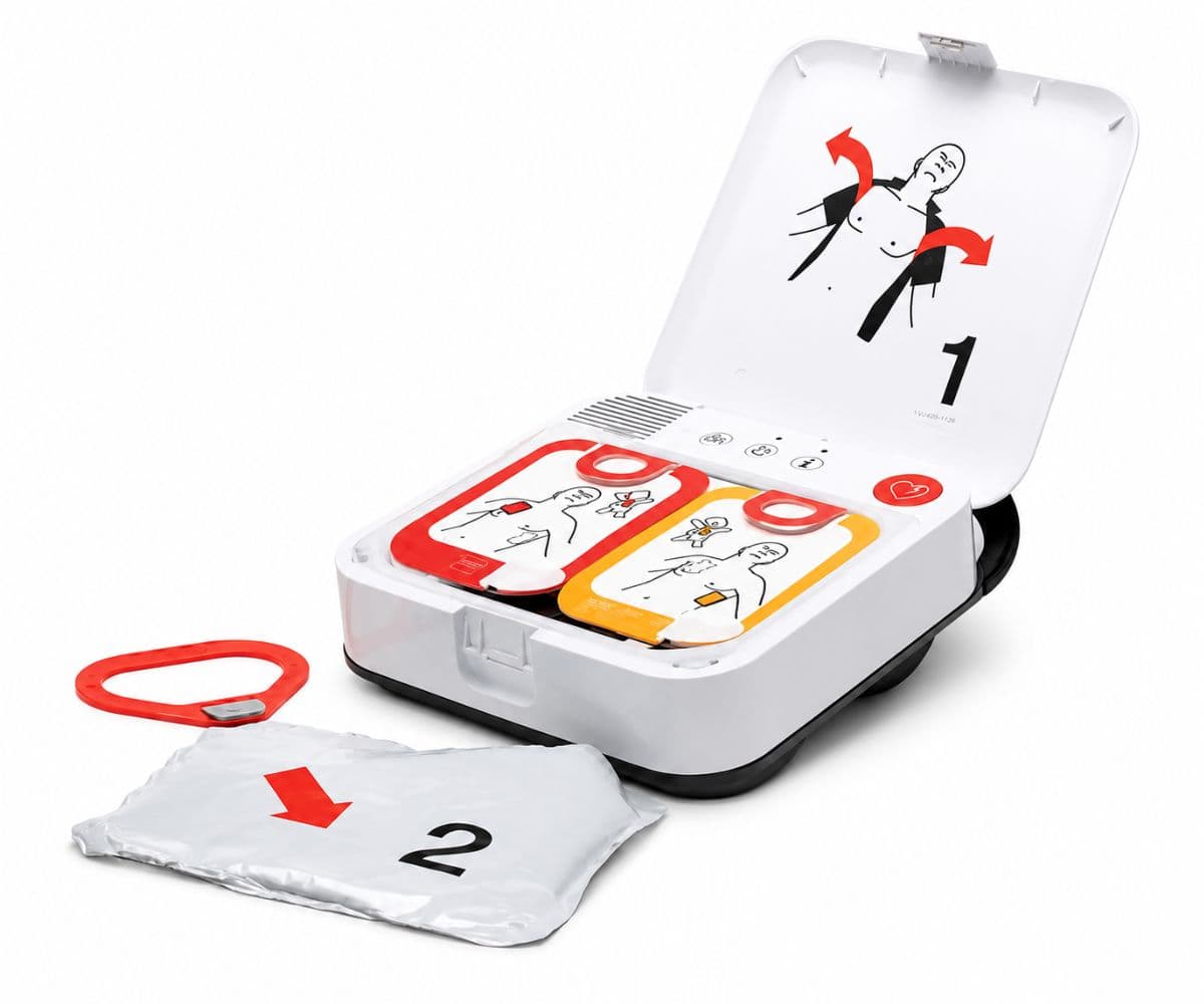 Defibril-elettrodi con vassoio per lifepak cr2 