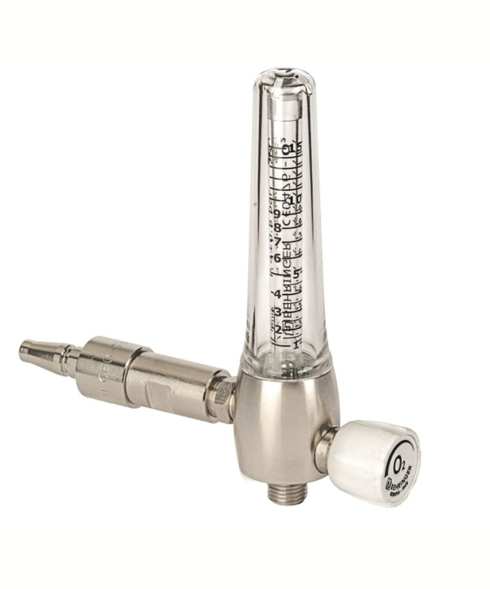 Flussometro per ossigeno 0-15 l/min ad area variabile per gas medicali