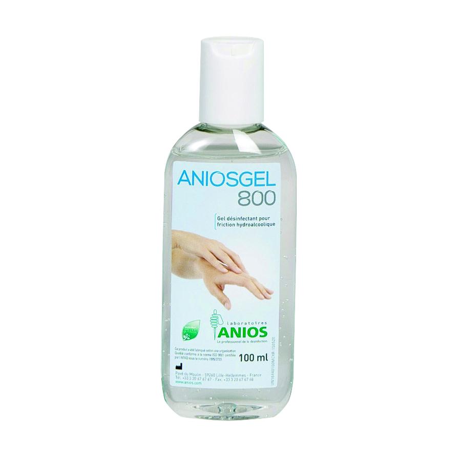 gel mani alcolico virucida ANIOSGEL 800 flacone 100 ml