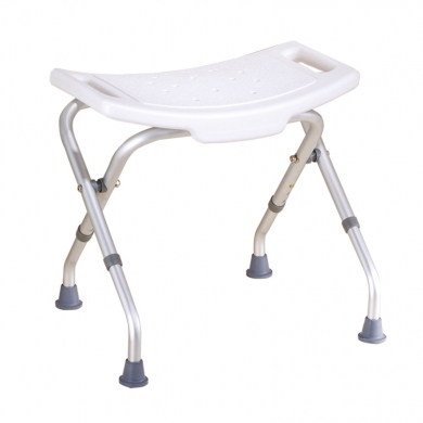 Sedile per doccia pieghevole regolabile in altezza 