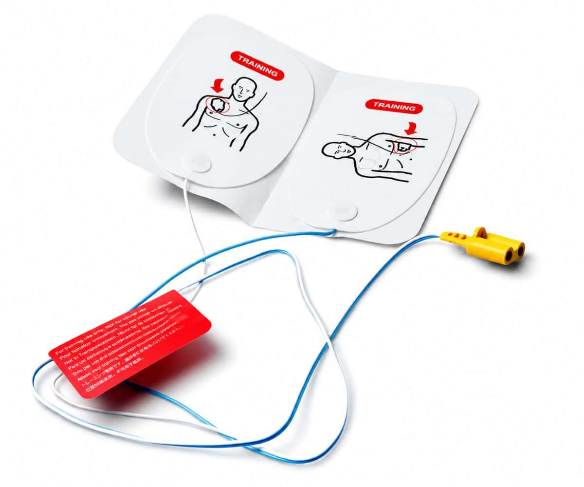 Placche per trainer defibrill. laerdal f2/f3/1-pack 