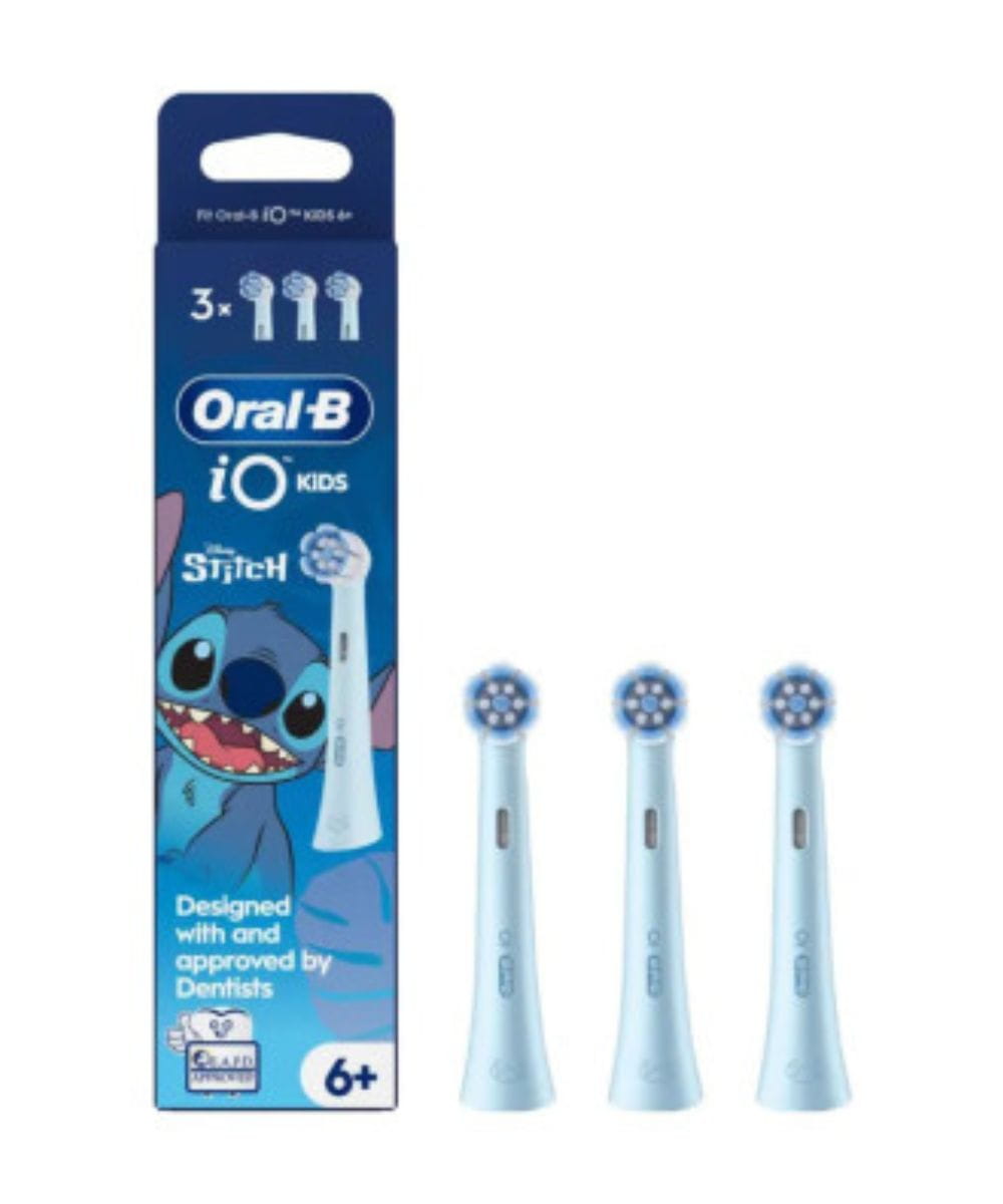 Testine Oral-B iO Kids Stitch per spazzolino elettrico bambini – conf. 3 pz