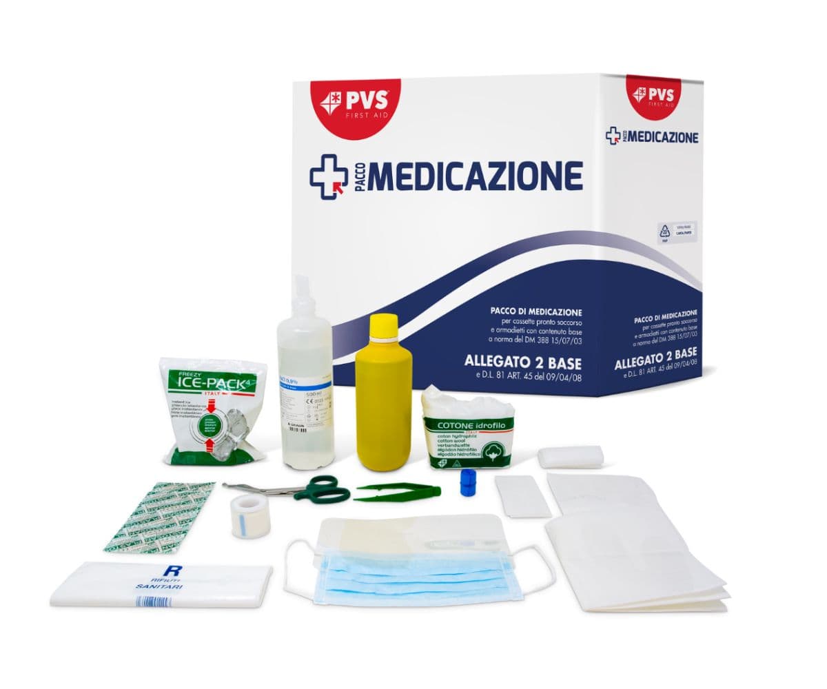 Pacchetto di medicazione Allegato 2 DM 388 – reintegro completo