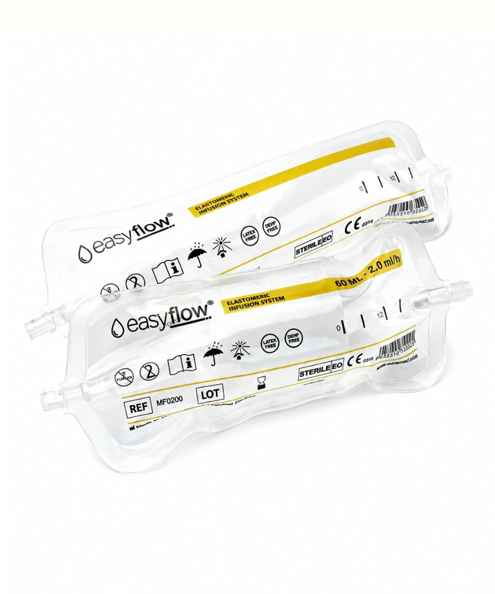 pompa elastomerica Easyflow Adriamed per infusione continua monouso