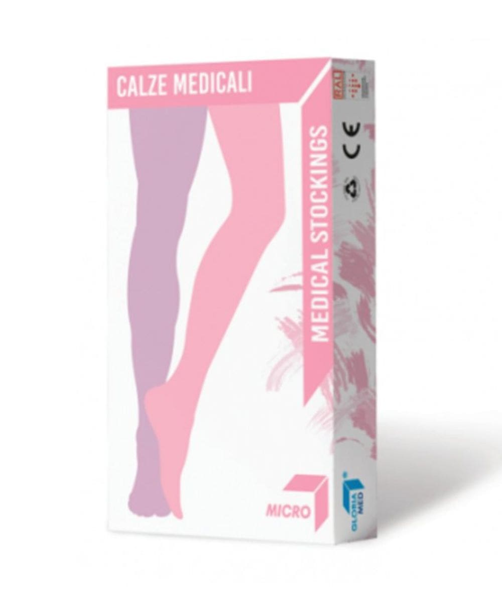 Gloria med microfibra 181 collant 18mmhg p.a. nero corto mis.l 