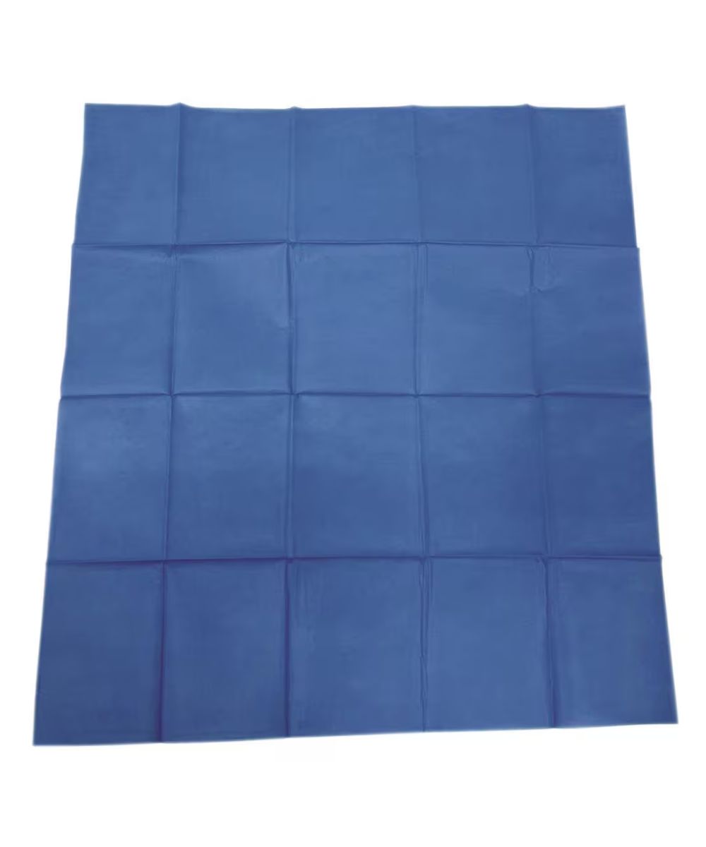 Telo chirurgico sterile 50x50 cm TNT PE assorbente e impermeabile