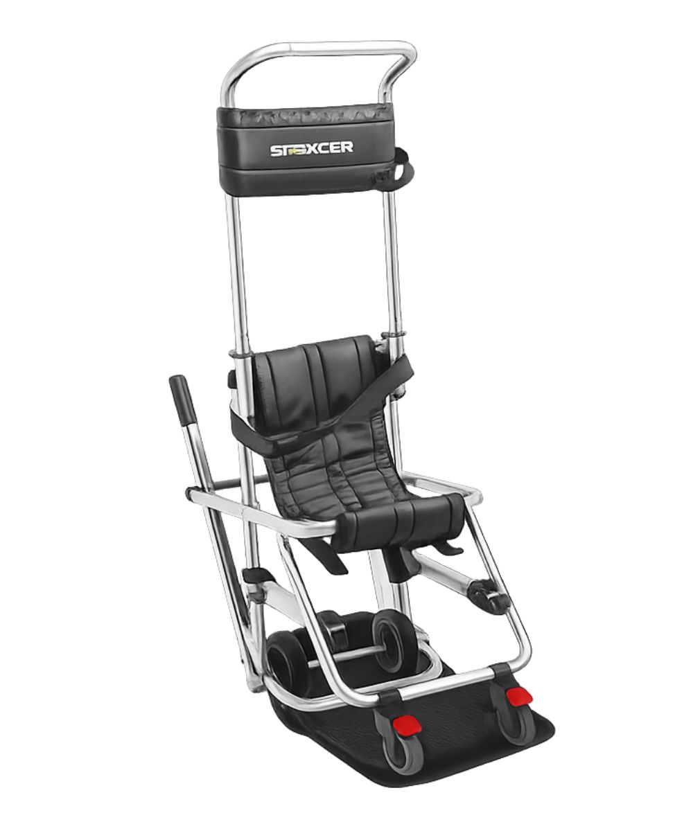 sedia pieghevole scendiscale SKID-E Spencer per evacuazione emergenze con slitte