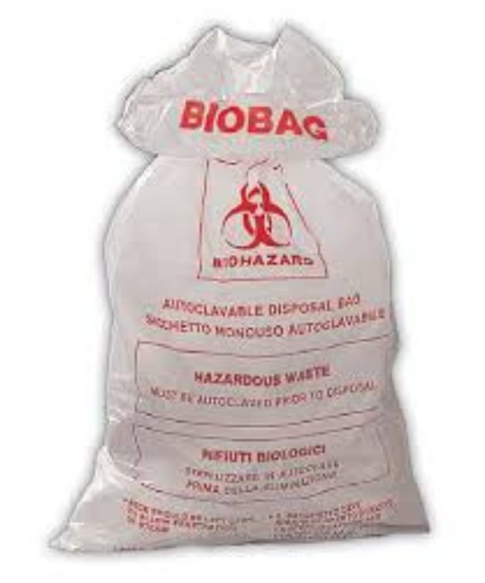 Sacchetti speciali biobag per autoclave conf.250 pz 