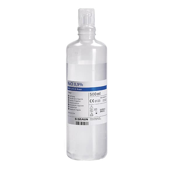 Soluzione fisiologica 500ml flacone non iniettabile - plastica