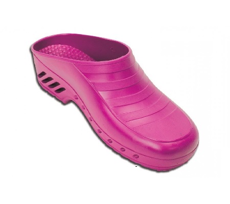 Zoccolo autoclavabile-antistatico fucsia mis.36 