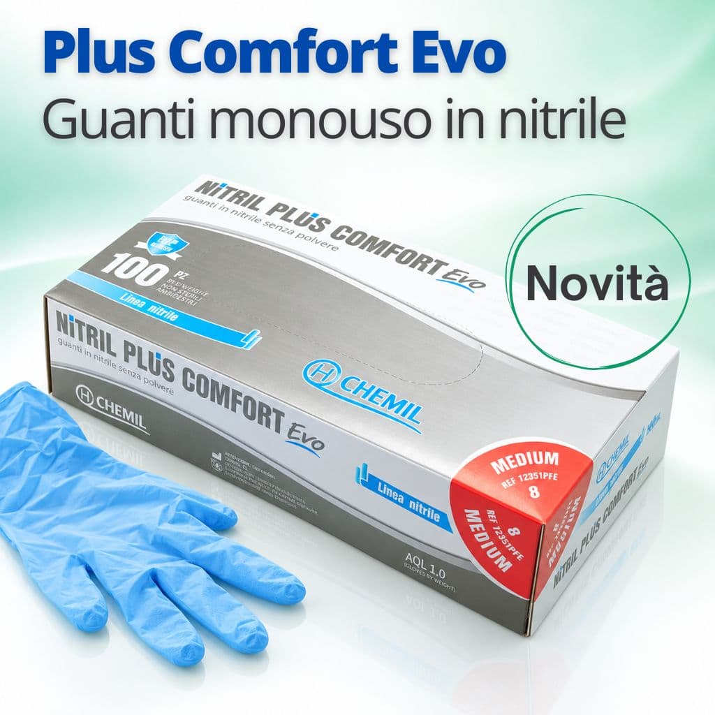 Guanti in nitrile Chemil slide home