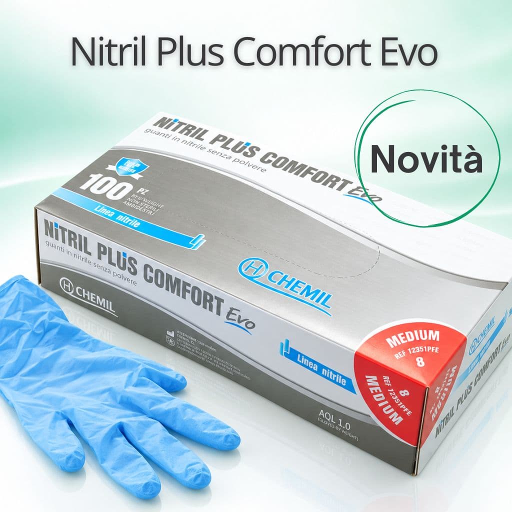 Guanti in nitrile Chemil slide home
