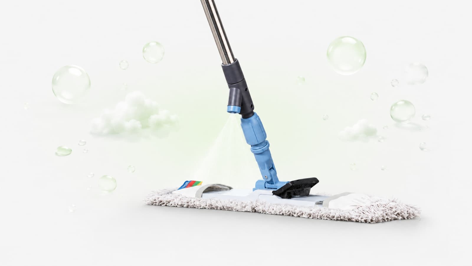 Sistema Spraypro Vileda in azione